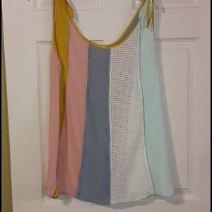 L Love Mixed Media Tank